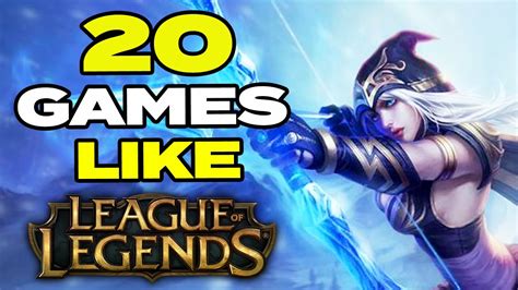 games like league of legends